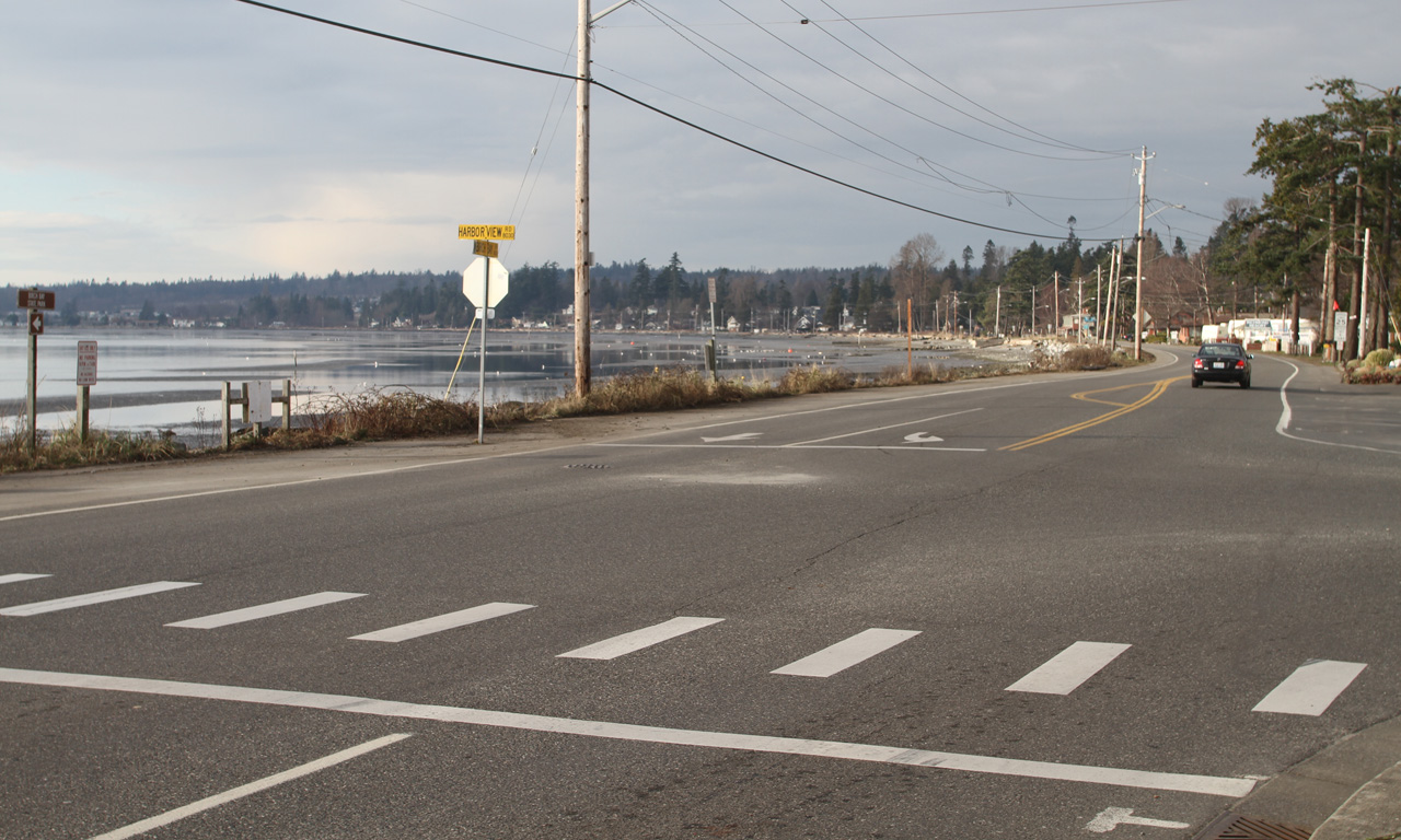Birch Bay, intersection of Birch Bay Drive and Harview Road